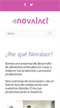 Mobile Screenshot of novalact.com